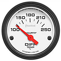 5749 Phantom Series Gauge, Differential Temp, 2 1/16in. 100-250f, Electric.
