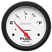 5816 Phantom Series Gauge, Fuel Level, 2 5/8in. 240olme To 33olmf, Electric