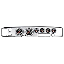 7028-SC Sport-Comp Direct Fit Dash Kit, Firebird 70-81, Tach/Mph/Fuel/Oilp/Wtmp/Volt.