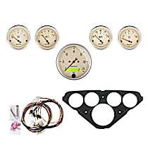 7049-AB Direct Fit Dash Kit, Chevy Truck 55-59, Mph/Fuel/Oilp/Wtmp/Bat, Ab