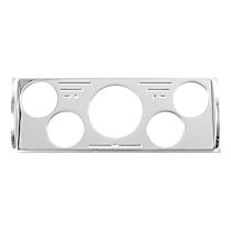 7057 Dash Panel Overlay - Polished, Aluminum