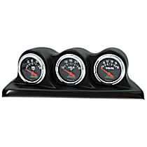 8200 Gauge Kit, 3 Pc, Wrangler (Jk) 07-10, Oil Psi/Axle Temp/Volt