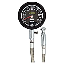880805 Jeep Series Gauge, Tire Pressure, 0-60Psi, Analog.