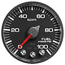 P514328 Spek 2-1/16in. Fuel Press, 0- 100 Psi, Bfb, Ecu.