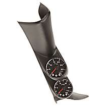 P72021 Spek Diesel Gauge Kit, A-Pillar W/Spkr, Gm 01-07, Boost/Egt, 35Psi/2Kf, Blk.
