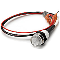 ST536 Warning Light, Panel Mount, White
