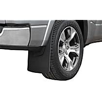 E004003239 Mud Flaps, Black, Rubber