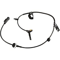 Front, Driver Side ABS Speed Sensor, 4WD