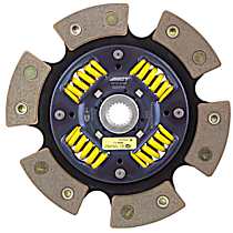 6224704 Clutch Race 6 Pad Series Clutch Disc - Sprung hub Direct Fit, Sold individually