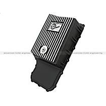 46-70182 Transmission Pan - Powdercoated Black, Aluminum, Deep, Direct Fit, Sold Individually
