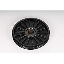 03535846 GM Original Equipment Series Water Pump Pulley - Black, Nylon 6, Direct Fit, Sold Individually