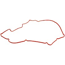 Passenger Side Valve Cover Gasket, RWD, 8 Cyl 4.4L, GM Original Equipment Series