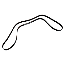 Serpentine Belt, 6 Cyl 3.0L, enginedesignationname: LFW, Eng. VIN: 5, Wagon, AWD - Air Conditioning, Alternator, Power Steering and Water Pump