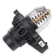 Thermostat, 1.6L 4Cyl, engdesig: LWC, engvin: 5, Automatic Transaxle, 6-Speed, transmfrcode: 6T5, Steel - 
