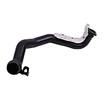 13334019 Intercooler Hose - Black, Rubber, Sold Individually