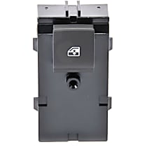 Rear, Driver or Passenger Side Window Switch, FWD, Black, GM Original Equipment Series