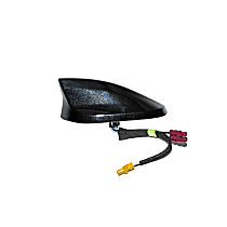 13496825 GM Original Equipment Series Antenna - Black, Diecast Aluminum Alloy, Power Antenna, Direct Fit