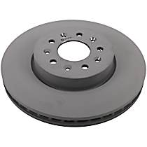 Front Brake Disc, Plain Surface, 5 Lugs, 320.55 mm, Power Brake, Heavy Duty Power Brake System(J55); Performance Brake Lining(JE2), V, 2.7L 4Cyl, GM Genuine Series