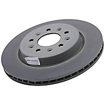 Rear Brake Disc, Plain Surface, 5 Lugs, 314.45 mm, Power Brake, Front And  Antilock Brakes, Heavy Duty Power Brake System, Premium Luxury, 2.0L 4Cyl, GM Genuine Series