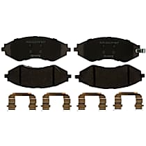 Front Brake Pad Set, FWD, OE Equipped with Ceramic Pads, Advantage Series