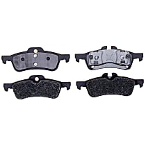 Rear Semi-Metallic Brake Pad Set, Advantage Series