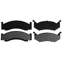 Front Semi-Metallic Brake Pad Set, Advantage Series
