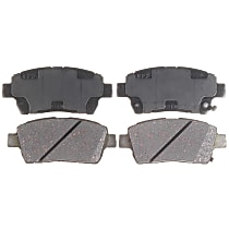 Front Ceramic Brake Pad Set, Advantage Series