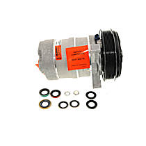A/C Compressor, With Clutch, 6-Groove Pulley, 4 Cyl 2.5L, GM Original Equipment Series - 