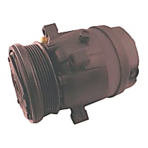A/C Compressor, V5 And Clutch, With Clutch, 6-Groove Pulley, 6 Cyl 3.8L, GM Original Equipment Series - 