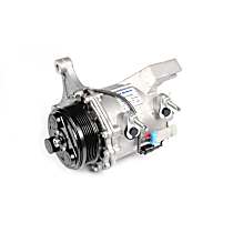 A/C Compressor, With Clutch, 6-Groove Pulley, 3.9L 6Cyl, GM Original Equipment Series - 