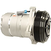 A/C Compressor Sold individually With Clutch, 6-Groove Pulley