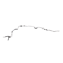 15-33386 Auxiliary A/C Evaporator Hose Assembly - Discharge, Sold individually