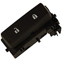 Front, Driver Side, Door Lock Switch, 2-Door, Cab & Chassis, Rh And Lh Elec R/Con Heated O/S Mirror(Dl8), Wide Load Man Extending/Man Fold O/S Mir(Dpn), Except Pwr Side Windows