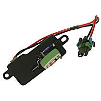 Blower Motor Resistor, OE Replacement Series - Front