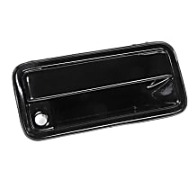 15968164 Front, Passenger Side Exterior Door Handle, Black