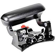 15997911 Tailgate Handle, Black Plastic and Steel Without Key Hole
