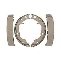 Parking Brake Shoe - Direct Fit, 2-Wheel Set