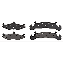 17D221M Front Advantage Series Semi-metallic Brake Pad Set