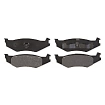 Rear Semi-Metallic Brake Pad Set, With Bendix Brakes, DuraStop Series