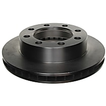 18A103A Front, Driver or Passenger Side Brake Disc, Plain Surface, Vented,, Advantage Series