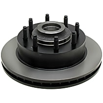 18A1087 Front, Driver or Passenger Side Brake Disc, Plain Surface,, DuraStop Series