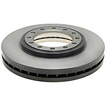 Front, Driver or Passenger Side Brake Disc, Plain Surface, 12 Lugs, 293.12 mm, 4 X 2,  14001 lb. to 16000 lb. Gross Vehicle Weight, Base, Professional Series