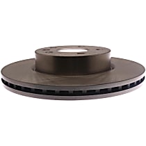 Front Brake Disc, Plain Surface, 5 Lugs,, Silver Series