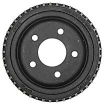 18B136A Rear Brake Drum, 5 x 4.5 in. Bolt Pattern, 10.9 in. Diameter