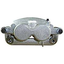 Front, Passenger Side Brake Caliper, AWD, without Spreading Fingers Pad Clips, Professional Series