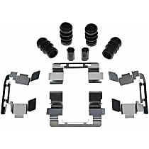 18K1558X Gold Series Brake Hardware Kit - Direct Fit, Kit