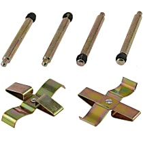 18K1563X Gold Series Brake Hardware Kit - Direct Fit, Kit
