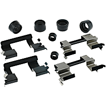18K1733X Gold Series Brake Hardware Kit - Direct Fit, Kit
