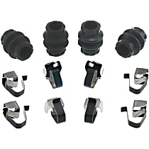 18K1740X Gold Series Brake Hardware Kit - Direct Fit, Kit