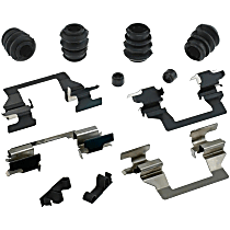 18K1747X Gold Series Brake Hardware Kit - Direct Fit, Kit
